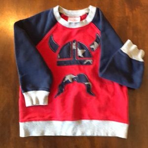 Viking sweatshirt by Hanna Andersson